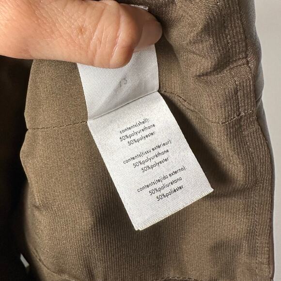 WeWoreWhat Brown Faux Leather Tube Top Women's 12 - Picture 6 of 7